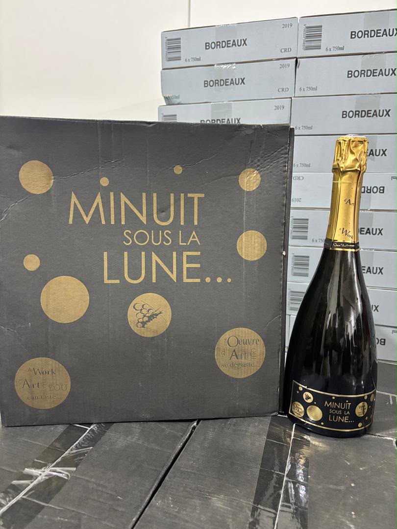 MINUIT SOUS LA LUNE - VIN MOUSSEUX DEMI-SEC