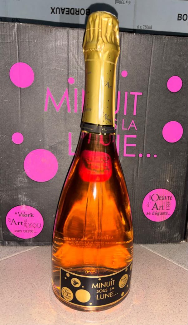 MINUIT SOUS LA LUNE - VIN MOUSSEUX ROSE